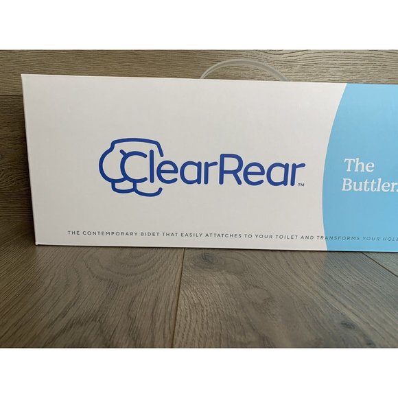 CLEAR REAR - the Buttler Bidet Toilet Seat Attachment, Self Cleaning Nozzle - Picture 2 of 7